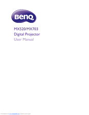 BenQ MX520 User Manual