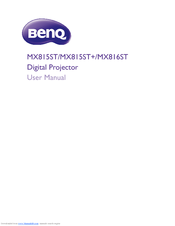 BenQ MX815ST+ User Manual