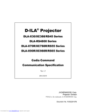 JVC DLA-XC788R Series Command List