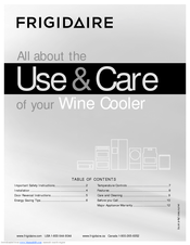Frigidaire FFWC3822QS1 Use & Care Manual