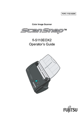 Fujitsu Fi-5110EOX2 - ScanSnap! - Document Scanner Operator's Manual