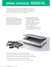 Epson E10000XL-GA Brochure & Specs