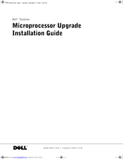 Dell PowerEdge 600SC Installation Manual