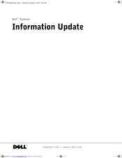 Dell PowerEdge 600SC Update Manual