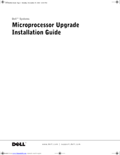 Dell PowerEdge 6600 Installation Manual