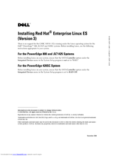 Dell PowerEdge SC1425 Documentation Update