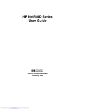 HP P3410A - NetRAID 1M RAID Controller User Manual