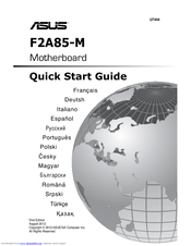 Asus F2A85-M/CSM Guía De Inicio Rápido