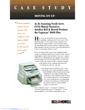 Bell and Howell Copiscan 8000 Plus Series Supplementary Manual