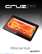 Velocity Cruz T410 User Manual