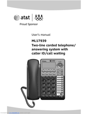 AT&T ML17939 User Manual