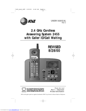 AT&T 2455 User Manual
