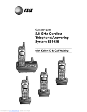AT&T E5945 Quick Start Manual