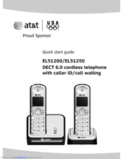 AT&T EL51310 Quick Start Manual