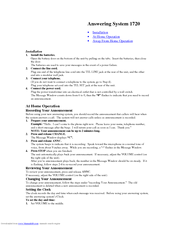 At&T 1720 User Manual