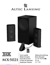 Altec Lansing THX MX5021 User Manual