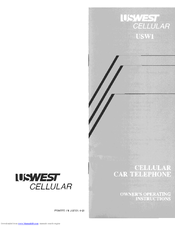 USWest USW1 Owner Operating Instructions