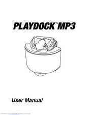 Cambridge Soundworks Playdock MP3 User Manual
