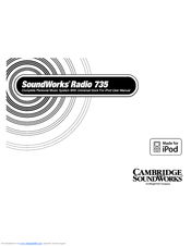 Cambridge Soundworks SoundWorks Radio 735i User Manual