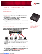 Cisco SPA122 Installation Manual