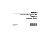 Honeywell T8112C Owner's Manual