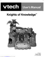 Vtech Knights Of Knowledge User Manual