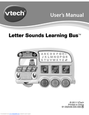 Vtech Letter Sounds Learning Bus User Manual