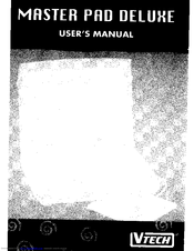 Vtech Master Pad Deluxe User Manual