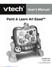 Vtech Paint & Learn Art Easel User Manual