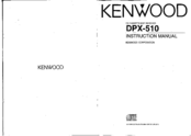 KENWOOD DPX-510 Instruction Manual