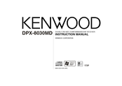 KENWOOD DPX-8030MD Instruction Manual