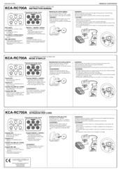 Kenwood KCA-RC700A Instruction Manual