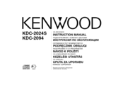 KENWOOD KDC-2094 Instruction Manual