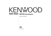 KENWOOD KDC-8020 Instruction Manual