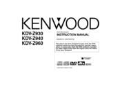 KENWOOD KDV-Z930 Instruction Manual