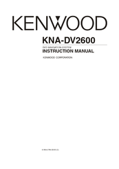 KENWOOD KNA-DV2600 Instruction Manual