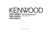 KENWOOD KRC-266RA Instruction Manual