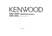 KENWOOD KRC-365L Instruction Manual