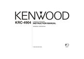 KENWOOD KRC-4904 Instruction Manual