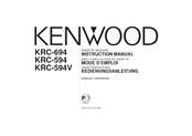 KENWOOD KRC-694 Instruction Manual