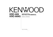 KENWOOD KRC-669G Instruction Manual