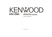 KENWOOD KRC-Z965 Instruction Manual