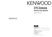 KENWOOD KTC-959DAB Instruction Manual