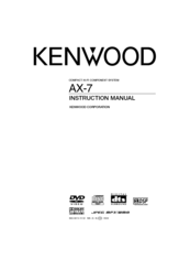 KENWOOD AX-7 Instruction Manual