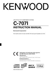 KENWOOD C-707I Instruction Manual