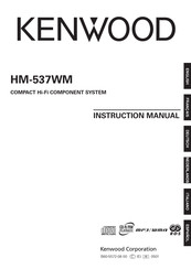 KENWOOD HM-537WM Instruction Manual