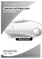 KENWOOD KRF-X9995D User Manual