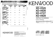 KENWOOD XD-V626 Instruction Manual