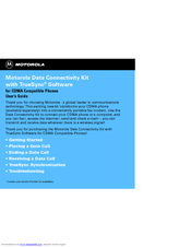 Motorola Data Connectivity Kit with TrueSync User Manual