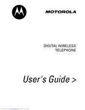 Motorola C331 GSM User Manual